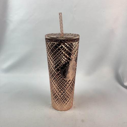 Starbucks rose gold - starbucks, studded