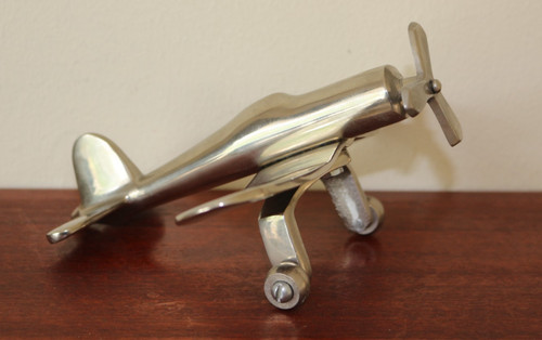 Distressed silver aluminum - silver,
