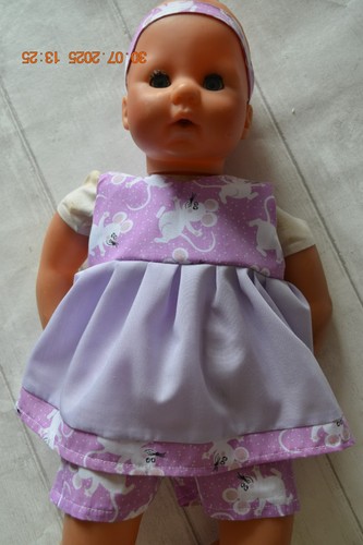 Dolls clothes top - , shorts