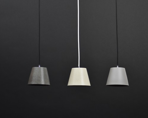 Concrete ceiling pendant - concrete,
