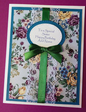 Birthday Card for Sister or