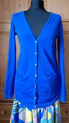 Hobbs cobalt blue thin knit