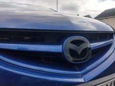 Black front grille emblem