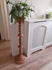 Vintage tall round wooden - vintage,