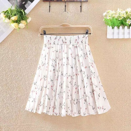 Women high waist floral print - waist,