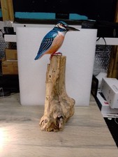 Carved Wooden Woodpecker on