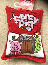 M&S Percy Pig Percymas Dog Toy Gift BNWT