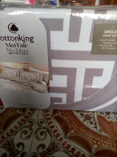 Single duvet cover with pillow - duvet,