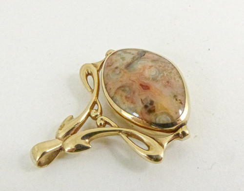 9ct gold fob pendant - fob,