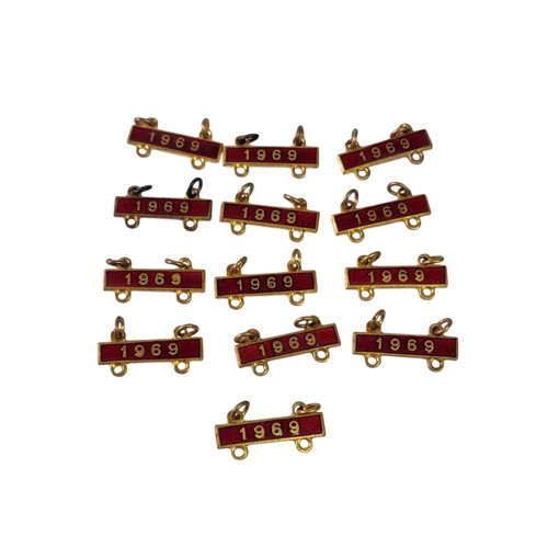 Rac badge bar 1969 - 1969, enamelled