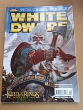 White Dwarf MagazineWD300 December 2004.colossal 300th issue . Lord of the Rings