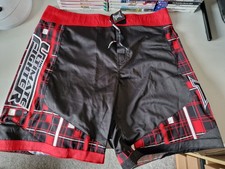 Tapout The Ultimate Fighter UFC Team GSP Georges St Pierre Board Shorts Size 38