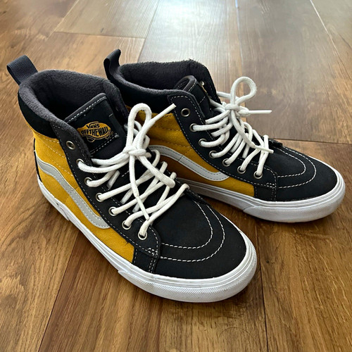 Vans trainers grey yellow - vans,