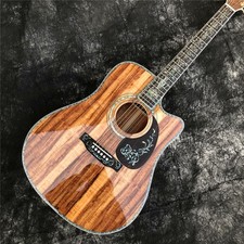 All Koa Wood D type Cutaway