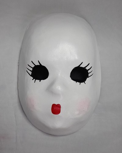 Doll mask cosplay costume - doll,