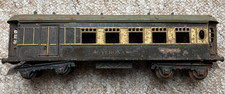 A fair vintage Meccano Hornby O gauge Pullman Verona train carriage - Read text