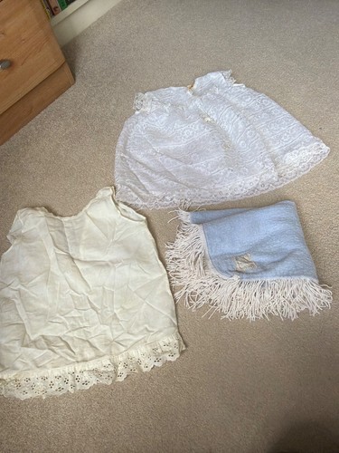 Vintage christening gown dress - vintage,