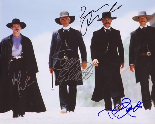 Tombstone cast autograph - tombstone,