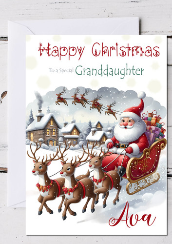 Santa personalised christmas - santa,
