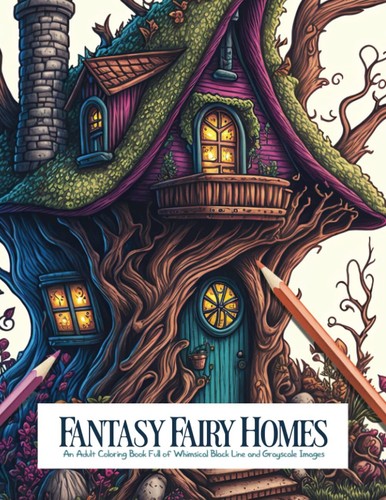 Fantasy fairy homes adult - fairy, homes: