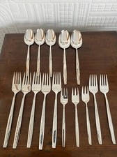 Part Set Of Danish KJA Capri Pattern Silver Plated Cutlery - Handy Spares