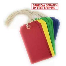 Luggage Labels Tie On String