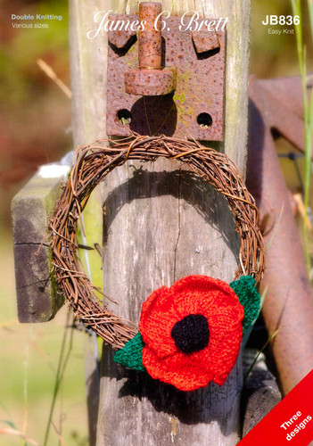 Poppy knitting pattern easy - poppy,