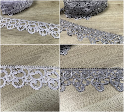 Guipure lace trim - guipure, bridal