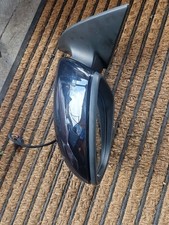 VW PASSAT CC 2009 WING MIRROR PASSENGER LEFT SIDE IN BLACK (15/2)