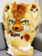 Fursuit Long haired Dog Fox