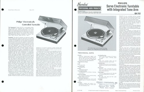 1973 philips 212 norelco - 212,