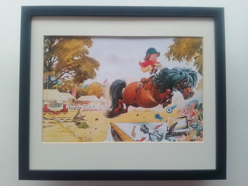 Norman thelwell horse - thelwell, riding