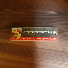 Vintage Porsche Porcelain Sign