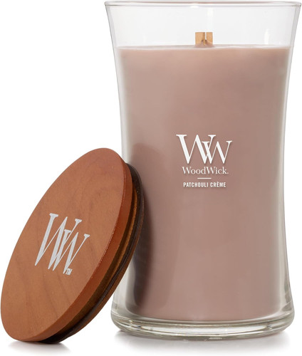 Large candle patchouli - |,