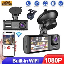 3 Channel WiFi 170° Dash Cam