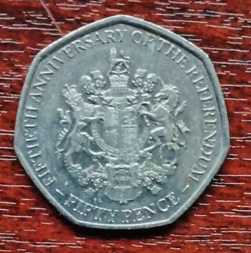 2017 gibraltar 50p coin - 2017,