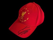Jurgen Klopp Liverpool Football Club Signed Champions League Football Cap COA