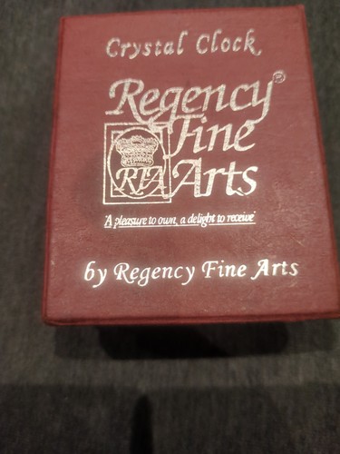 Regency fine arts crystal - fine, pink