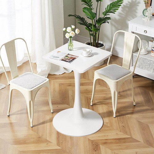 Square dining table simple - dining,