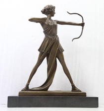 Art Deco Bronze of Diana the