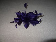 Feather Hair Fascinator Headband Clip Ladies Wedding Women