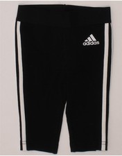 ADIDAS Baby Boys Tracksuit Trousers 3-6 Months  Black Cotton AO11