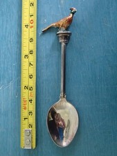 Vintage Souvenir Pheasant W.A.P.W. Spoon