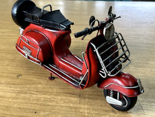 RARE LARGE OLD VESPA SCOOTER TIN MODEL 290 LONG 1 : 6 SCALE