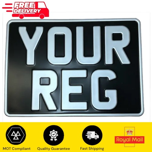 Number plate metal - number,