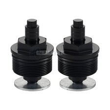 Fork Caps Plugs For Honda CBR250R MC19 1988-1989 CBR250RR MC22 1990-1998 Black