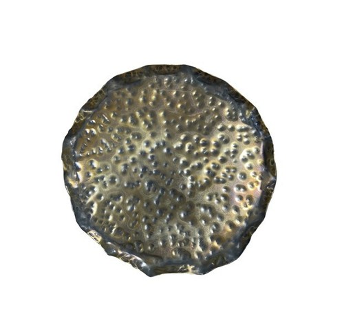 Brass plant pot saucers - brass,