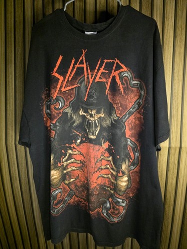Slayer graphic shirt skull - t,
