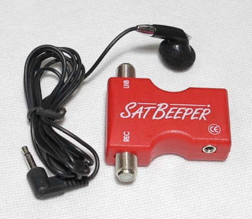 Satbeeper rising pitch tone - ,