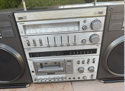 Vintage boombox fisher - vintage,